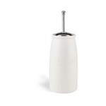StilHaus I12A-08 Round Ceramic Toilet Brush Holder
